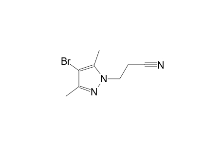 3-(4-bromo-3,5-dimethyl-1H-pyrazol-1-yl)propanenitrile