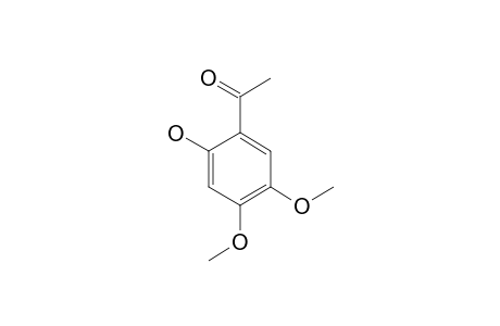 1-(2-hydroxy-4,5-dimethoxy-phenyl)ethanone