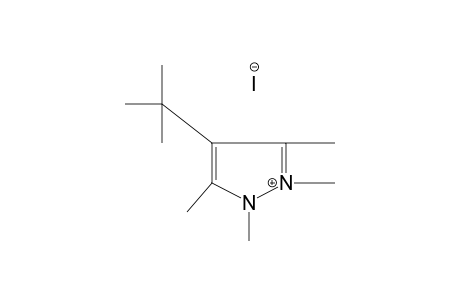 4-tert-BUTYL-1,2,3,5-TETRAMETHYLPYRAZOLIUM IODIDE