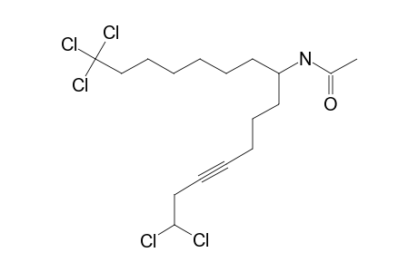 8-ACETAMIDO-1,1,15,15,15-PENTACHLOROPENTADECA-3-YNE