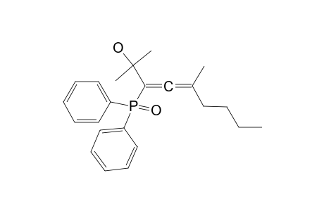 3-DIPHENYLPHOSPHINOYL-2,5-DIMETHYL-NONA-3,4-DIEN-2-OL