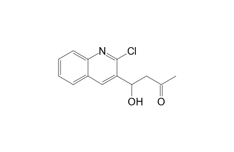 4-(2-Chloranylquinolin-3-yl)-4-oxidanyl-butan-2-one