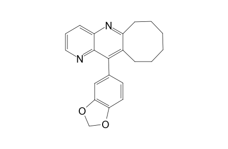 6-(3,4-Methylenedioxyphenyl)cycloocta[b][1,5]naphthridine