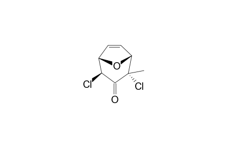 (2-ENDO,4-EXO)-2,4-DICHLORO-2-METHYL-8-OXABICYCLO-[3.2.1]-OCT-6-EN-3-ONE