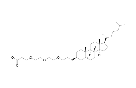 12-CHOLESTERYLOXY-4,7,10-TRIOXADODECANOIC-ACID