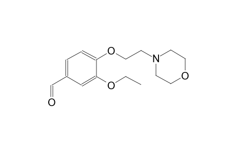 3-ethoxy-4-[2-(4-morpholinyl)ethoxy]benzaldehyde