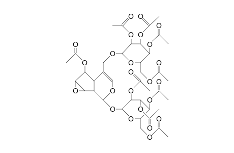 Peracetyl-allosyl-epoxy-decaloside