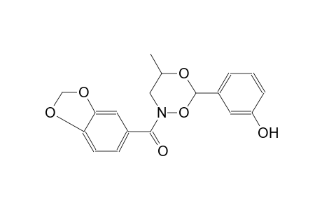 phenol, 3-[2-(1,3-benzodioxol-5-ylcarbonyl)dihydro-4-methyl-2H-1,5,2-dioxazin-6-yl]-