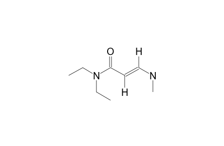 (E,S-CIS)-N,N-DIETHYL-3-(METHYLAMINO)-PROPENAMIDE