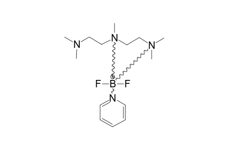 PYRIDINYL-N,N,N',N'',N''-PENTAMETHYLDIETHYLENETRIAMINE-DIFLUOROBORON-CATION