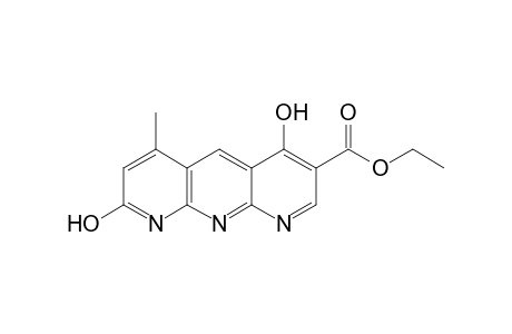 4,8-DIHYDROXY-6-METHYL-3-ANTHYRIDINECARBOXYLIC ACID, ETHYL ESTER