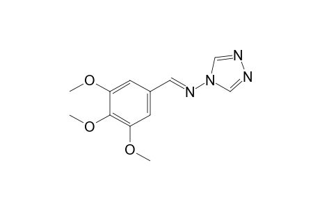 4-[(3,4,5-trimethoxybenzylidene)amino]-4H-1,2,4-triazole