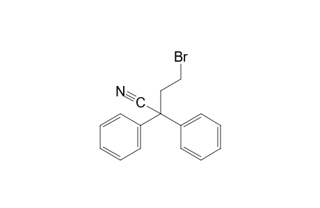 4-Bromo-2,2-diphenylbutyronitrile