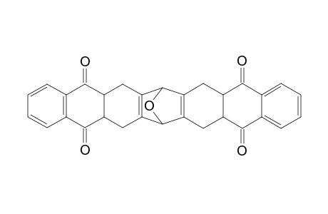 5a,6,7,8,8a,14a,15,16,17,17a-decahydro-7,16-epoxyheptacene-5,9,14,18-tetrone