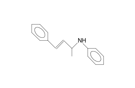 N-[(E)-1-methyl-3-phenyl-allyl]aniline