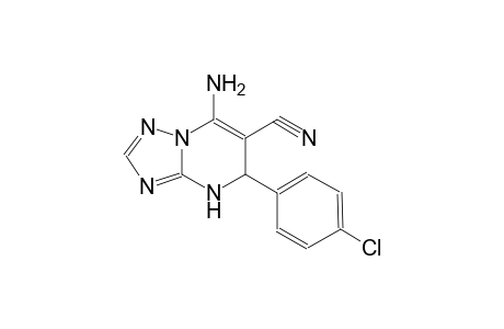 [1,2,4]triazolo[1,5-a]pyrimidine-6-carbonitrile, 7-amino-5-(4-chlorophenyl)-4,5-dihydro-