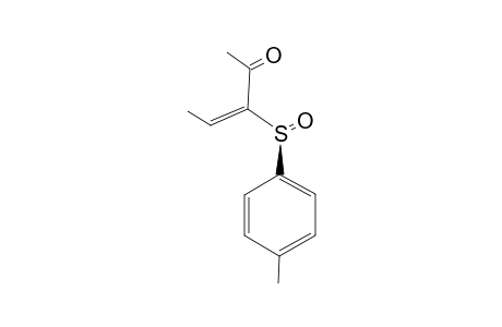 (S,E)-3-(p-Tolylsulfinyl)pent-3-en-2-one