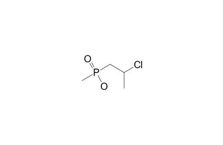 2-CHLOROPROPYL-METHYL-PHOSPHINIC-ACID