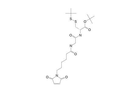 N-(6-MALEIMIDOCAPROYL)-GLYCYL-S-TERT.-BUTYLTHIO-L-CYSTEINE-TERT.-BUTYLESTER