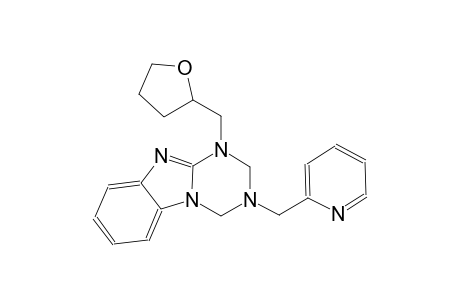 [1,3,5]triazino[1,2-a]benzimidazole, 1,2,3,4-tetrahydro-3-(2-pyridinylmethyl)-1-[(tetrahydro-2-furanyl)methyl]-