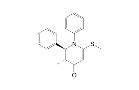 (2RS,3SR)-(+/-)-3-METHYL-6-METHYLTHIO-1,2-DIPHENYL-2,3-DIHYDROPYRIDIN-4(1H)-ONE