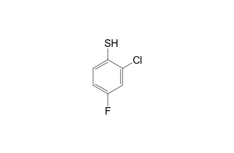 2-Chloro-4-fluorobenzenethiol