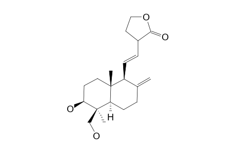 3-BETA,19-DIHYDROXYLABDA-8-(17),11-E-DIEN-16,15-OLIDE