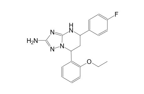 [1,2,4]triazolo[1,5-a]pyrimidin-2-amine, 7-(2-ethoxyphenyl)-5-(4-fluorophenyl)-4,5,6,7-tetrahydro-