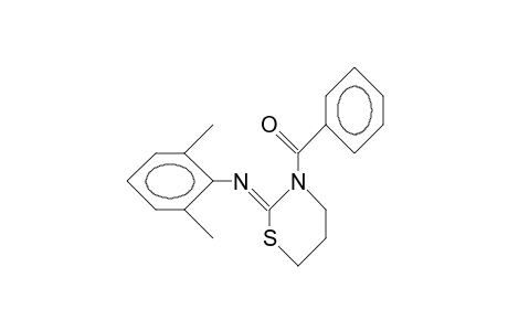 N-(3-Benzoyl-tetrahydro-1,3-triazin-2-ylidene)-2,6-xylidine