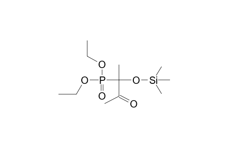 DIETHYL 1-TRIMETHYLSILOXY-1-ACETYLETHYLPHOSPHONATE