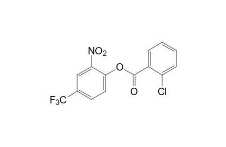 2-NITRO-alpha,alpha,alpha-TRIFLUORO-p-CRESOL, o-CHLOROBENZOATE