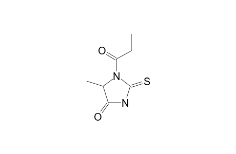 5-METHYL-1-PROPIONYL-2-THIOXOIMIDAZOLIDIN-4-ONE