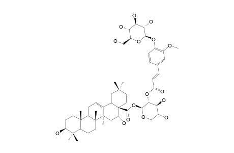 28-O-[(2-FERULOYLOXY-4-GLUCOPYRANOSYL)-XYLOPYRANOSYL]-ECHINOCYSTIC-ACID-ESTER