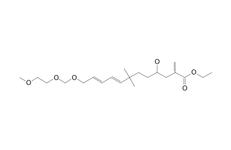 ETHYL-(8E,10E)-4-HYDROXY-12-[(2-METHOXYETHOXY)-METHOXY]-7,7-DIMETHYL-2-METHYLENE-8,10-DODECADIENOATE