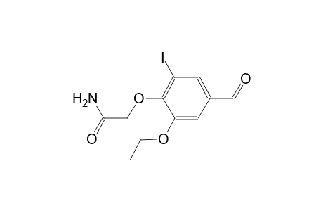 2-(2-ethoxy-4-formyl-6-iodophenoxy)acetamide