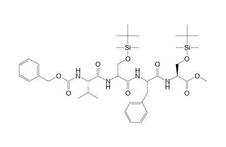 CBZ-val-ser(TBDMS)-D-phe-ser(TBDMS)-ome