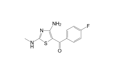 (4-Amino-2-methylaminothiazol-5-yl)(4-fluorophenyl)methanone