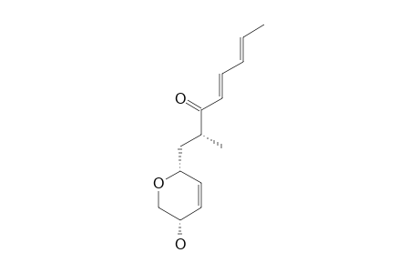 [R-(R*,S*),3-ALPHA-(E,E)]-1-(5,6-DIHYDRO-5-HYDROXY-2-H-PYRAN-2-YL)-2-METHYL-4,6-OCTADIEN-3-ONE