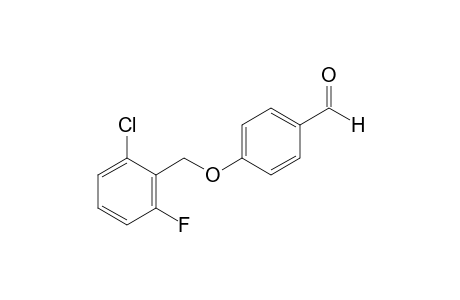 p-[(2-chloro-6-fluorobenzyl)oxy]benzaldehyde