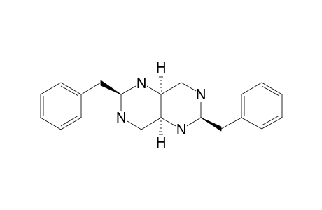 REL-(2R,4A-S,6R,8A-S)-2,6-DIBENZYL-1,3,5,7-TETRAAZADECALIN