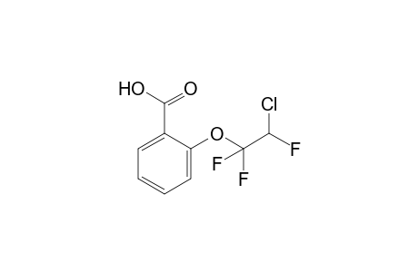 o-(2-chloro-1,1,2-trifluoroethoxy)benzoic acid