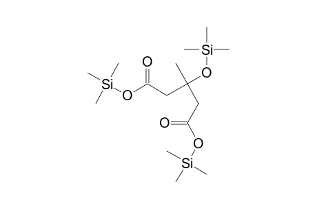 Pentanedioic acid, 3-methyl-3-[(trimethylsilyl)oxy]-, bis(trimethylsilyl) ester