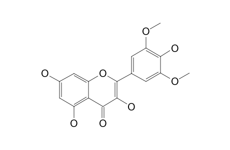 SYRINGETIN;3,5,7,4'-TETRAHYDROXY-3',5'-DIMETHOXYFLAVONE