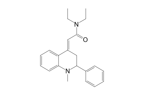 (E)-N,N-Diethyl-2-[1-methyl-2-phenyl-2,3-dihydroquinolin-4(1H)-ylidene]acetamide