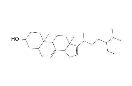 Stigmasta-7,16-dien-3-ol, (3.beta.,5.alpha.)-