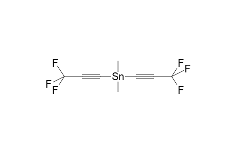 DIMETHYLBIS(TRIFLUOROMETHYLETHYNYL)STANNANE