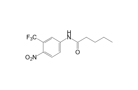 4'-NITRO-alpha,alpha,alpha-TRIFLUORO-m-VALEROTOLUIDIDE