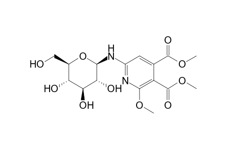 4,5-Dicarbomethoxy-6-methoxy-2-.beta.-D-glucopyranosylaminopyridine