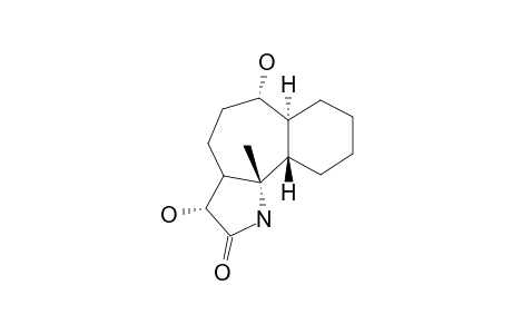 REL-(2R,7R,7S,8R,9R)-3,7-DIHYDROXY-10-METHYL-DODECAHYDRO-1-AZABENZOAZULEN-2-ONE