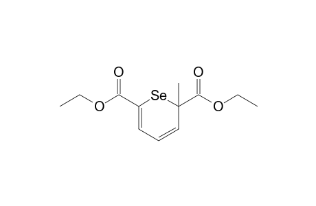 2-methylselenin-2,6-dicarboxylic acid diethyl ester